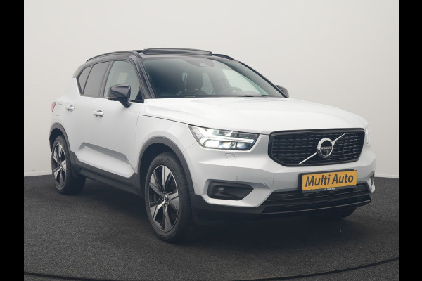 Volvo XC40 T5 Ultimate Dark PHEV 262pk Dealer O.H | SOH 89,2% | Trekhaak Af Fabriek | Panodak | Adaptive Cruise | 360 Camera | Harman / Kardon | Alcantara Sportstoelen Memory & Verwarmd | Stuur Verwarmd | Blis | Keyless | Apple Carplay | Navigatie | DAB | 19"L.M | Plug In Hybrid |