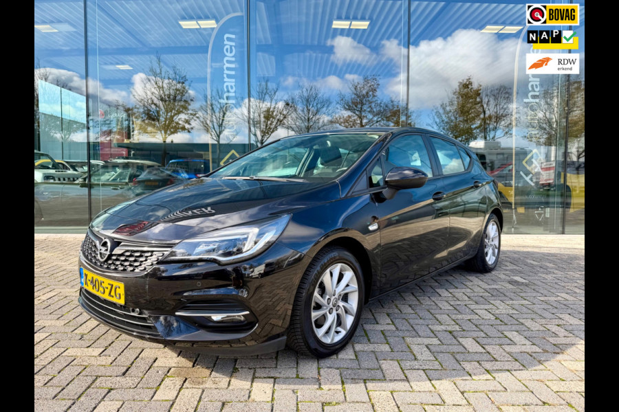 Opel Astra 1.2 Edition 131pk, NAP, 1e eigenaar, CarPlay, trekhaak, Sport stoelen