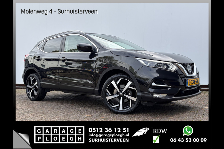 Nissan QASHQAI 1.3 DIG-T Tekna Automaat 360° Pano Leer Stoelverw Orig.NL