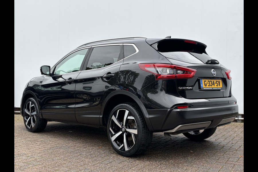 Nissan QASHQAI 1.3 DIG-T Tekna Automaat 360° Pano Leer Stoelverw Orig.NL