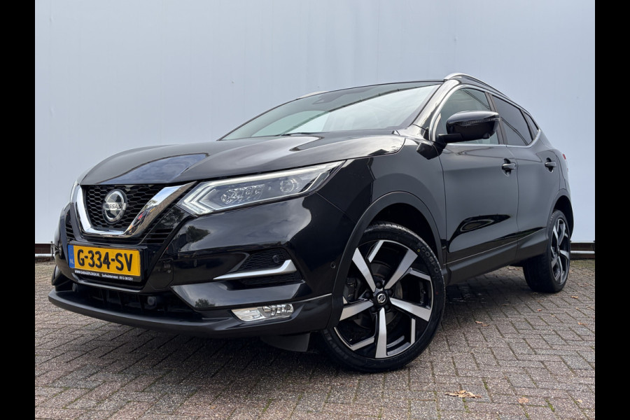 Nissan QASHQAI 1.3 DIG-T Tekna Automaat 360° Pano Leer Stoelverw Orig.NL