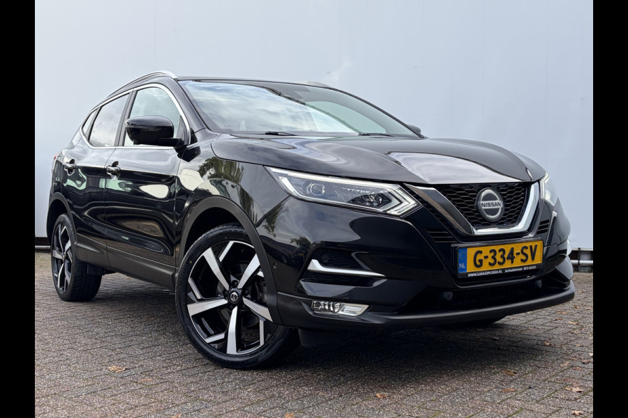 Nissan QASHQAI 1.3 DIG-T Tekna Automaat 360° Pano Leer Stoelverw Orig.NL