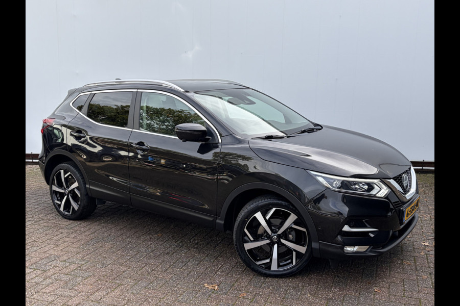 Nissan QASHQAI 1.3 DIG-T Tekna Automaat 360° Pano Leer Stoelverw Orig.NL