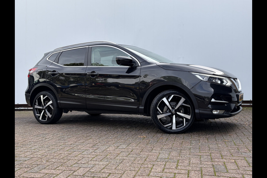 Nissan QASHQAI 1.3 DIG-T Tekna Automaat 360° Pano Leer Stoelverw Orig.NL