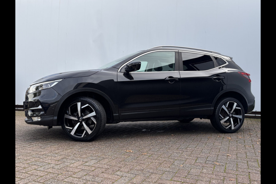 Nissan QASHQAI 1.3 DIG-T Tekna Automaat 360° Pano Leer Stoelverw Orig.NL