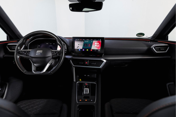 Seat Leon 1.4 TSI eHybrid PHEV FR | Dig. Cockpit | Cruise | Stoel-+Stuurverw. | PDC | Camera | NAV + Carplay / Android | ECC | LM 17" |