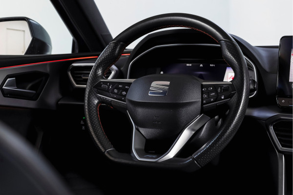 Seat Leon 1.4 TSI eHybrid PHEV FR | Dig. Cockpit | Cruise | Stoel-+Stuurverw. | PDC | Camera | NAV + Carplay / Android | ECC | LM 17" |