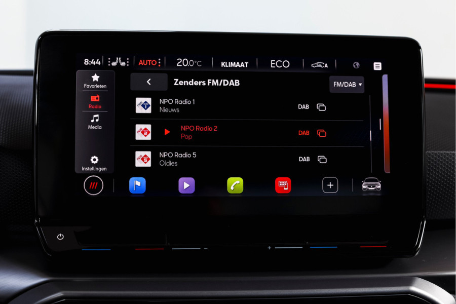 Seat Leon 1.4 TSI eHybrid PHEV FR | Dig. Cockpit | Cruise | Stoel-+Stuurverw. | PDC | Camera | NAV + Carplay / Android | ECC | LM 17" |