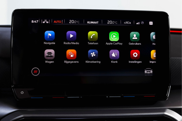 Seat Leon 1.4 TSI eHybrid PHEV FR | Dig. Cockpit | Cruise | Stoel-+Stuurverw. | PDC | Camera | NAV + Carplay / Android | ECC | LM 17" |
