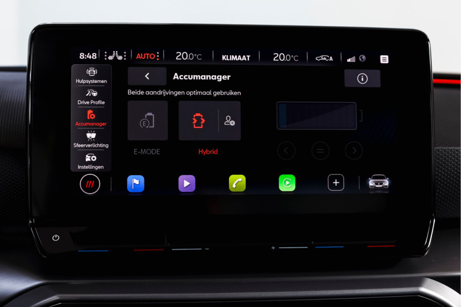 Seat Leon 1.4 TSI eHybrid PHEV FR | Dig. Cockpit | Cruise | Stoel-+Stuurverw. | PDC | Camera | NAV + Carplay / Android | ECC | LM 17" |