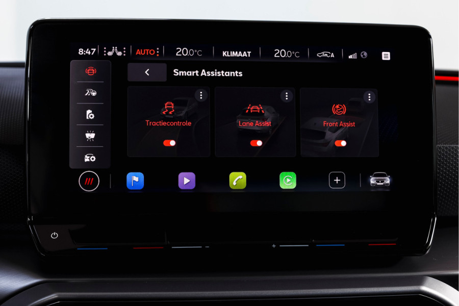 Seat Leon 1.4 TSI eHybrid PHEV FR | Dig. Cockpit | Cruise | Stoel-+Stuurverw. | PDC | Camera | NAV + Carplay / Android | ECC | LM 17" |