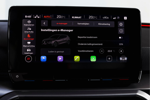 Seat Leon 1.4 TSI eHybrid PHEV FR | Dig. Cockpit | Cruise | Stoel-+Stuurverw. | PDC | Camera | NAV + Carplay / Android | ECC | LM 17" |
