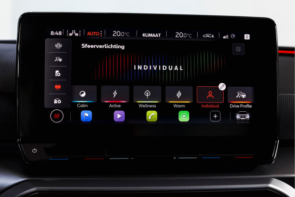 Seat Leon 1.4 TSI eHybrid PHEV FR | Dig. Cockpit | Cruise | Stoel-+Stuurverw. | PDC | Camera | NAV + Carplay / Android | ECC | LM 17" |