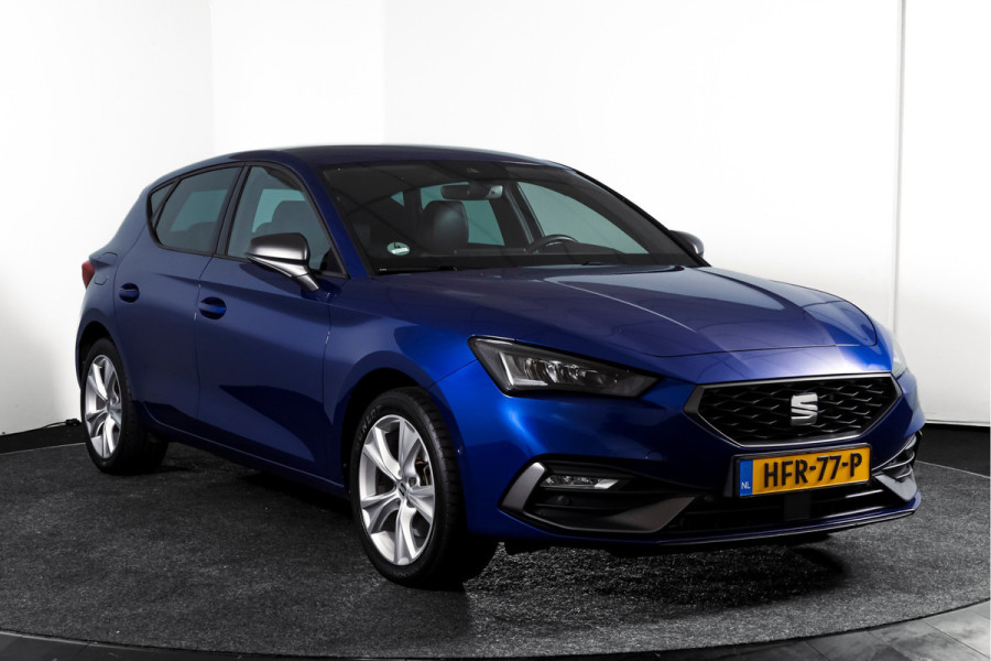Seat Leon 1.4 TSI eHybrid PHEV FR | Dig. Cockpit | Cruise | Stoel-+Stuurverw. | PDC | Camera | NAV + Carplay / Android | ECC | LM 17" |