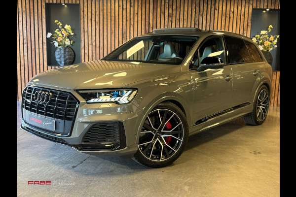 Audi Q7 60 TFSI e quattro Pro Line S Competition / Massage / Memory / 360 Camera / Pano / Stoelventilatie / Gordijn / Carbon