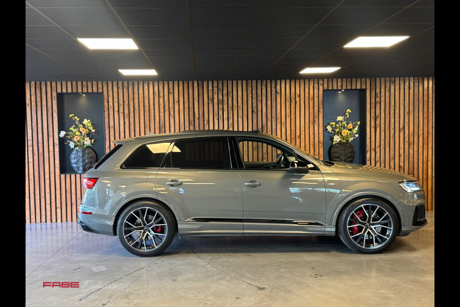 Audi Q7 60 TFSI e quattro Pro Line S Competition / Massage / Memory / 360 Camera / Pano / Stoelventilatie / Gordijn / Carbon