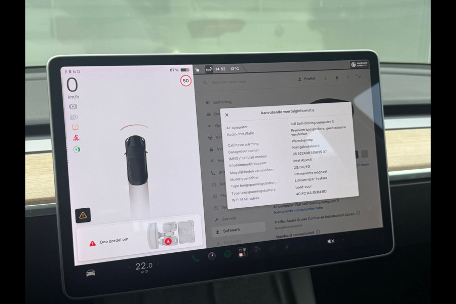 Tesla Model 3 Standard RWD Plus 60 kWh 92% SOH LFP ACCU FACELIFT