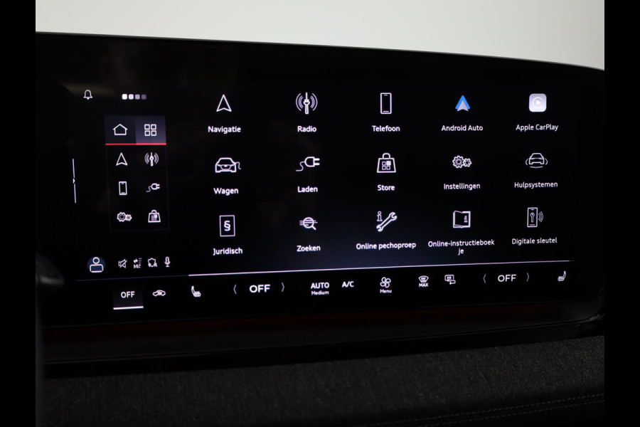 Audi Q6 e-tron S edition quattro 100 kWh 367 pk | Panoramadak | Warmtepomp | Navigatie  | Trekhaak (wegklapbaar) | Park assist | 360° camera | HUD | Passagiersscherm | Bang & Olufsen | S-Line | | Verlengde garantie