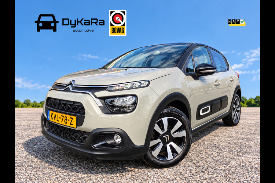 Citroën C3 1.2 PureTech Shine Carplay, LED, Cruise