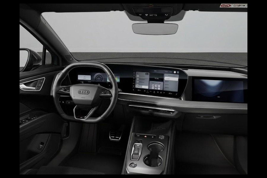 Audi Q4 e-tron S edition 40 204 pk | Optiekpakket zwart | Privacy glas | Trekhaak | Leder/stof bekleding |