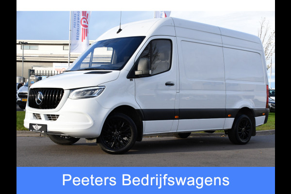 Mercedes-Benz Sprinter 319 3.0 V6 CDI L2H2 RWD AMG Edition Camera, Cruise, Carplay, 190pk, Automaat, Multimedia, LED, Stoelverwarming, Standkachel, Uniek!
