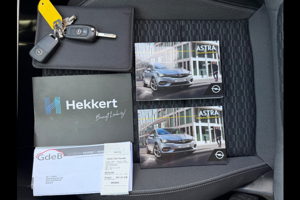 Opel Astra 1.2 Edition 131pk, NAP, 1e eigenaar, CarPlay, trekhaak, Sport stoelen