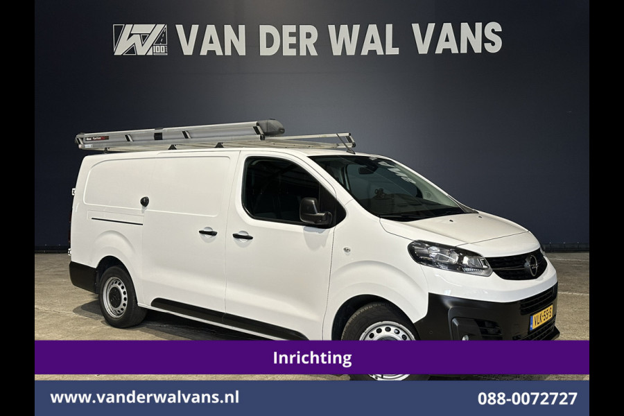Opel Vivaro 1.5 CDTI L3H1 inrichting Euro6 Airco | Imperiaal | PipeTube | Cruisecontrol | Verwarmbare buitenspiegels Parkeersensoren, Bijrijdersbank