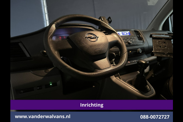 Opel Vivaro 1.5 CDTI L3H1 inrichting Euro6 Airco | Imperiaal | PipeTube | Cruisecontrol | Verwarmbare buitenspiegels Parkeersensoren, Bijrijdersbank