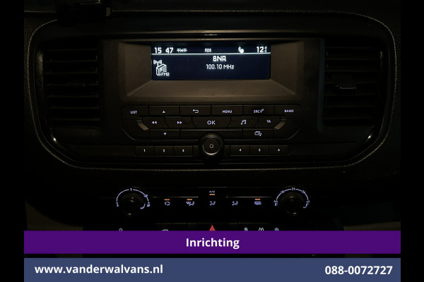 Opel Vivaro 1.5 CDTI L3H1 inrichting Euro6 Airco | Imperiaal | PipeTube | Cruisecontrol | Verwarmbare buitenspiegels Parkeersensoren, Bijrijdersbank
