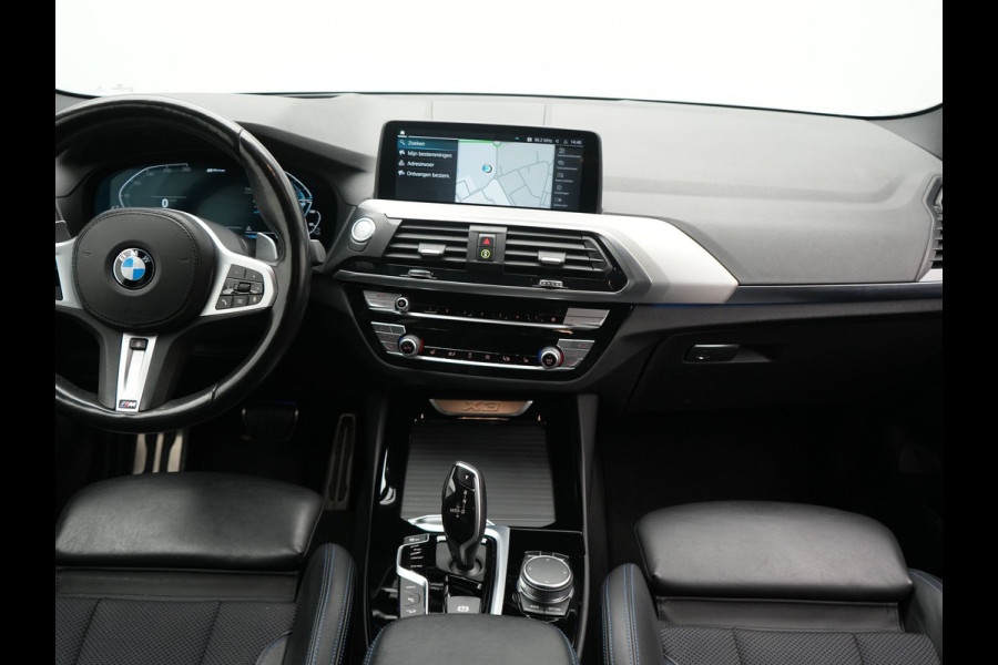 BMW X3 xDrive30e M Sport PHEV 293pk Dealer O.H | SOH 93% | Camera | Head Up | Sfeerverlichting | Sportstoelen & Stuur Verwarmd | Apple Carplay | Cruise Control | DAB | Navigatie | Virtual | 21"L.M | Plug In Hybrid |