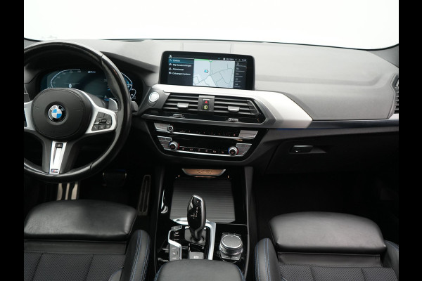 BMW X3 xDrive30e M Sport PHEV 293pk Dealer O.H | SOH 93% | Camera | Head Up | Sfeerverlichting | Sportstoelen & Stuur Verwarmd | Apple Carplay | Cruise Control | DAB | Navigatie | Virtual | 21"L.M | Plug In Hybrid |