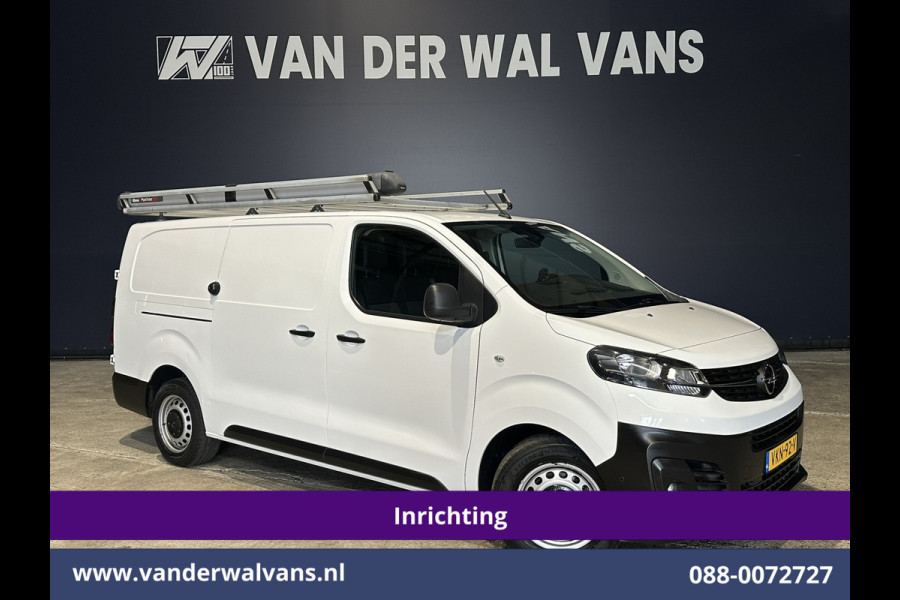 Opel Vivaro 1.5 CDTI L3H1 inrichting Euro6 Airco | Imperiaal | Cruisecontrol | Verwarmbare buitenspiegel Parkeersensoren, Bijrijdersbank