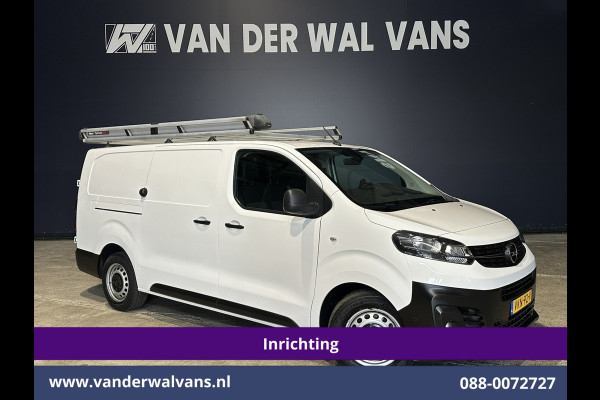 Opel Vivaro 1.5 CDTI L3H1 inrichting Euro6 Airco | Imperiaal | Cruisecontrol | Verwarmbare buitenspiegel Parkeersensoren, Bijrijdersbank