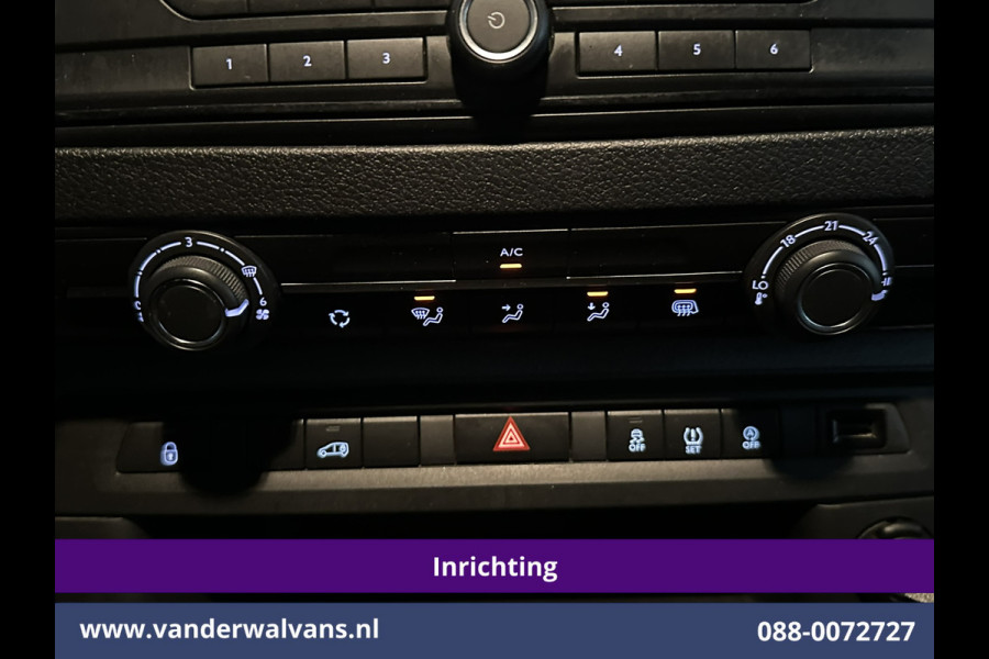 Opel Vivaro 1.5 CDTI L3H1 inrichting Euro6 Airco | Imperiaal | Cruisecontrol | Verwarmbare buitenspiegel Parkeersensoren, Bijrijdersbank