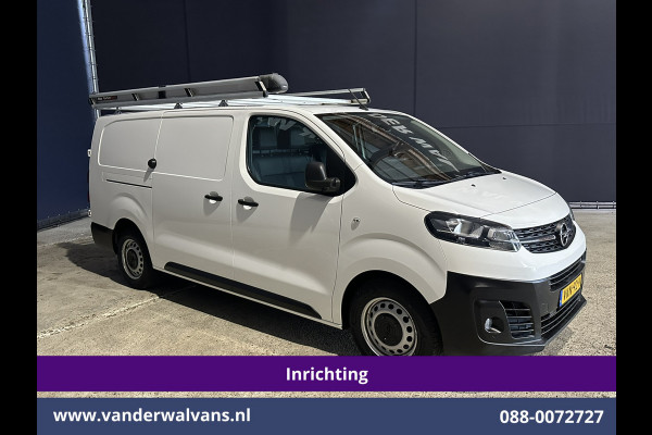 Opel Vivaro 1.5 CDTI L3H1 inrichting Euro6 Airco | Imperiaal | Cruisecontrol | Verwarmbare buitenspiegel Parkeersensoren, Bijrijdersbank