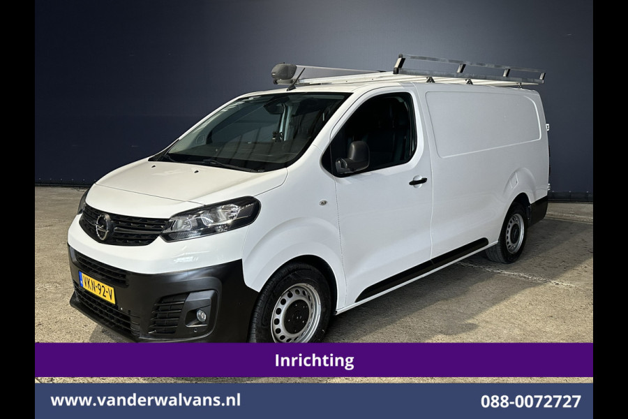 Opel Vivaro 1.5 CDTI L3H1 inrichting Euro6 Airco | Imperiaal | Cruisecontrol | Verwarmbare buitenspiegel Parkeersensoren, Bijrijdersbank