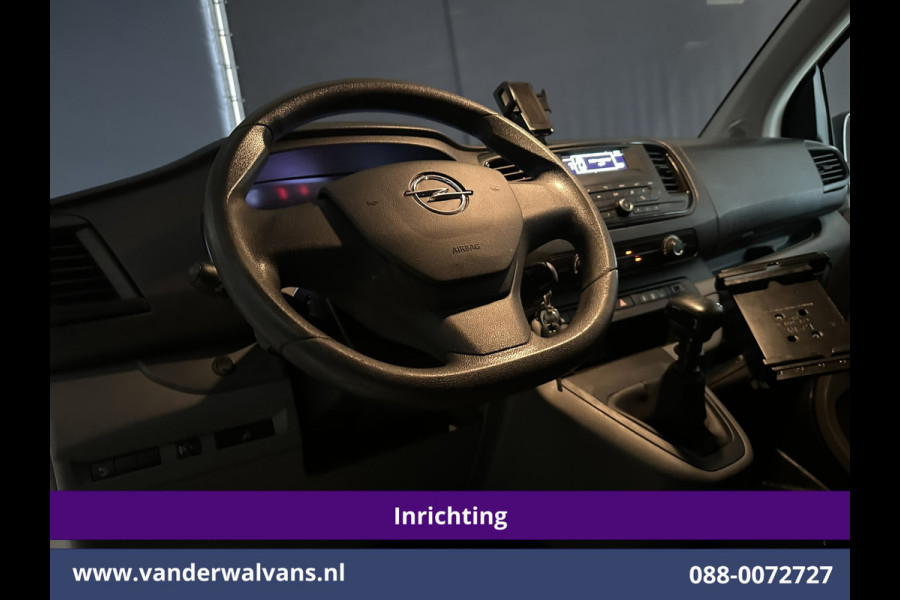 Opel Vivaro 1.5 CDTI L3H1 inrichting Euro6 Airco | Imperiaal | Cruisecontrol | Verwarmbare buitenspiegel Parkeersensoren, Bijrijdersbank