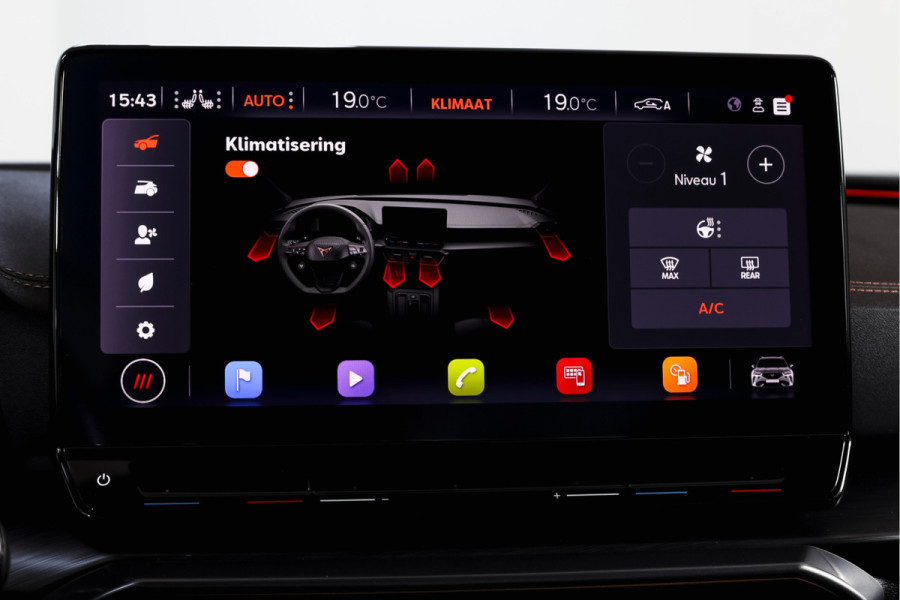 CUPRA Formentor 1.4 e-Hybrid 245 PK VZ Performance | Elek. Trekhaak | Dig. Cockpit | Adapt. Cruise | Stoel-+Stuurverw. | PDC | Camera | NAV + Carplay / Android |  LED | LM 19" |