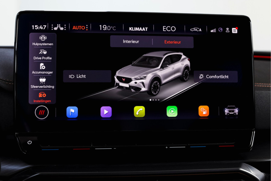 CUPRA Formentor 1.4 e-Hybrid 245 PK VZ Performance | Elek. Trekhaak | Dig. Cockpit | Adapt. Cruise | Stoel-+Stuurverw. | PDC | Camera | NAV + Carplay / Android |  LED | LM 19" |