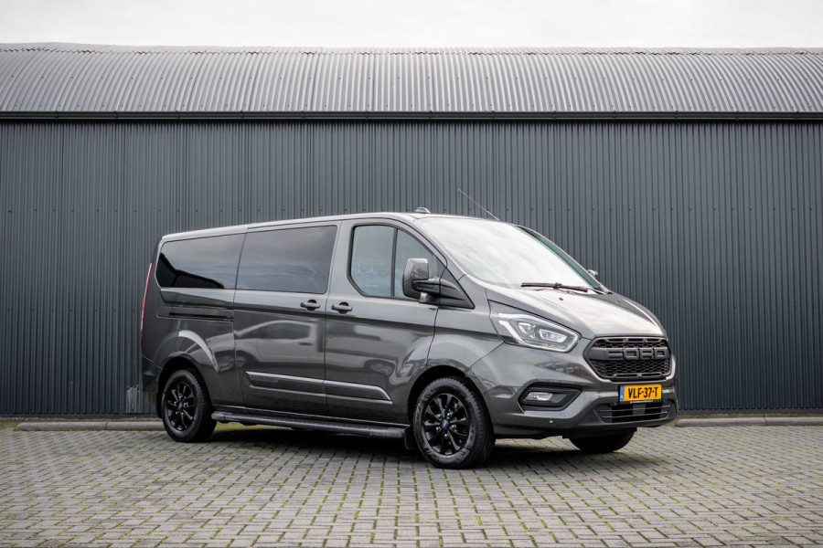 Ford Transit Custom 2.0 EcoBlue L2H1 | Platinum Edition | DC 5-Zits | Automaat | Camera | Cruise | 1e Eigenaar | PDC | Stoelverw. | Schuifdeur L+R |