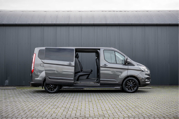 Ford Transit Custom 2.0 EcoBlue L2H1 | Platinum Edition | DC 5-Zits | Automaat | Camera | Cruise | 1e Eigenaar | PDC | Stoelverw. | Schuifdeur L+R |