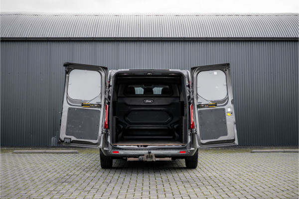 Ford Transit Custom 2.0 EcoBlue L2H1 | Platinum Edition | DC 5-Zits | Automaat | Camera | Cruise | 1e Eigenaar | PDC | Stoelverw. | Schuifdeur L+R |