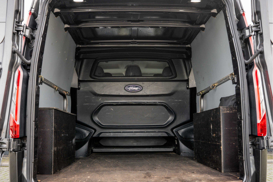 Ford Transit Custom 2.0 EcoBlue L2H1 | Platinum Edition | DC 5-Zits | Automaat | Camera | Cruise | 1e Eigenaar | PDC | Stoelverw. | Schuifdeur L+R |