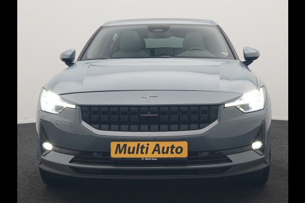 Polestar 2 Long Range Single Motor 78 kWh 231pk | Trekhaak Af Fabriek | Panodak | Adaptive Cruise | 360 Camera | Harman / Kardon | Lederen Sportstoelen Memory & Ventilatie | Stoelen & Stuur Verwarmd | 20"L.M | Keyless | BLIS | Apple Carplay |