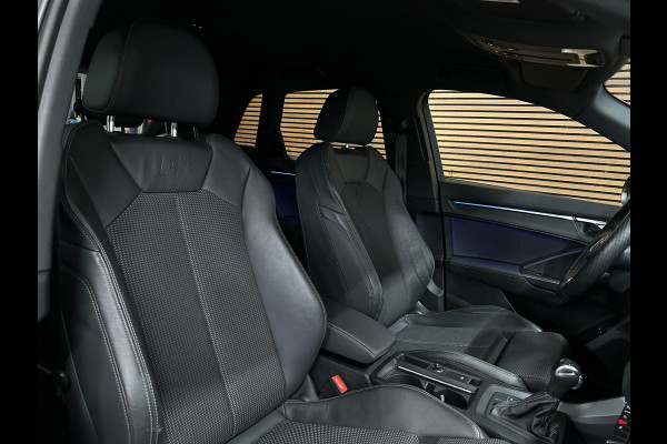 Audi Q3 45 TFSI e S-line Black edition | Chronos Grey | Audi-Sport 20 Inch| Full LED| ACC| Virtual| Camera | Ambient+| MMI+ |