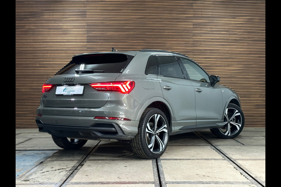 Audi Q3 45 TFSI e S-line Black edition | Chronos Grey | Audi-Sport 20 Inch| Full LED| ACC| Virtual| Camera | Ambient+| MMI+ |