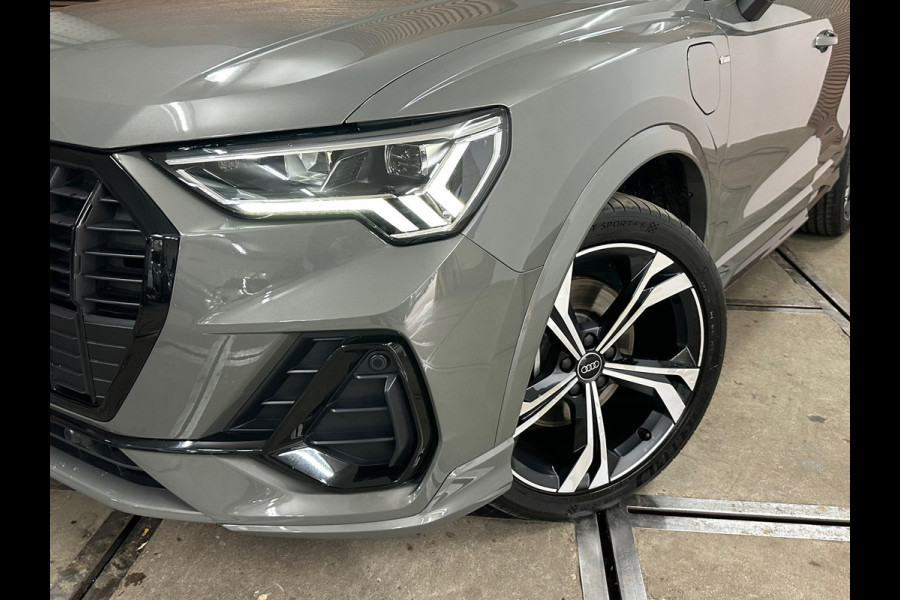 Audi Q3 45 TFSI e S-line Black edition | Chronos Grey | Audi-Sport 20 Inch| Full LED| ACC| Virtual| Camera | Ambient+| MMI+ |