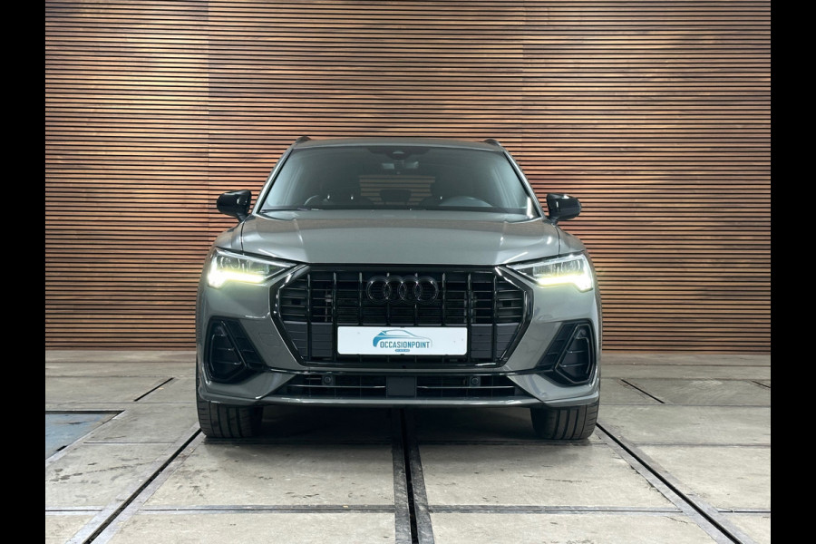 Audi Q3 45 TFSI e S-line Black edition | Chronos Grey | Audi-Sport 20 Inch| Full LED| ACC| Virtual| Camera | Ambient+| MMI+ |