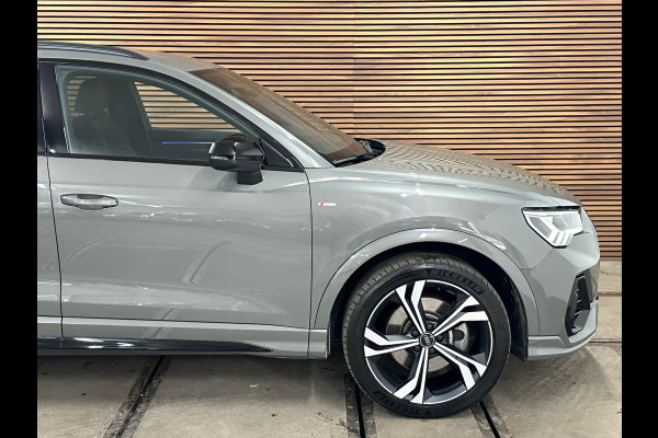 Audi Q3 45 TFSI e S-line Black edition | Chronos Grey | Audi-Sport 20 Inch| Full LED| ACC| Virtual| Camera | Ambient+| MMI+ |