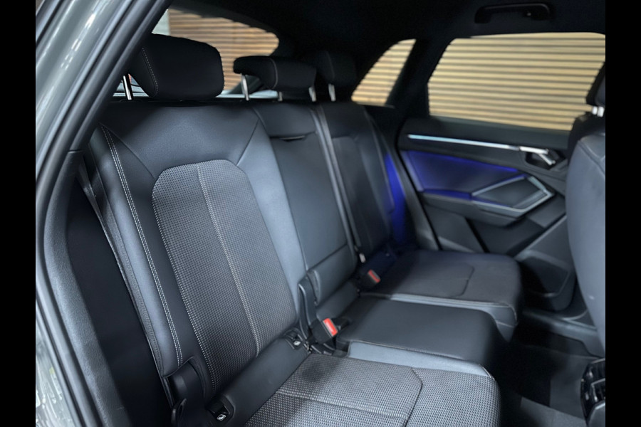 Audi Q3 45 TFSI e S-line Black edition | Chronos Grey | Audi-Sport 20 Inch| Full LED| ACC| Virtual| Camera | Ambient+| MMI+ |